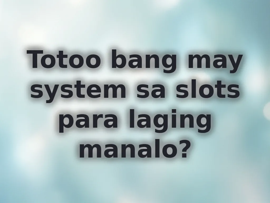 Slot Myths